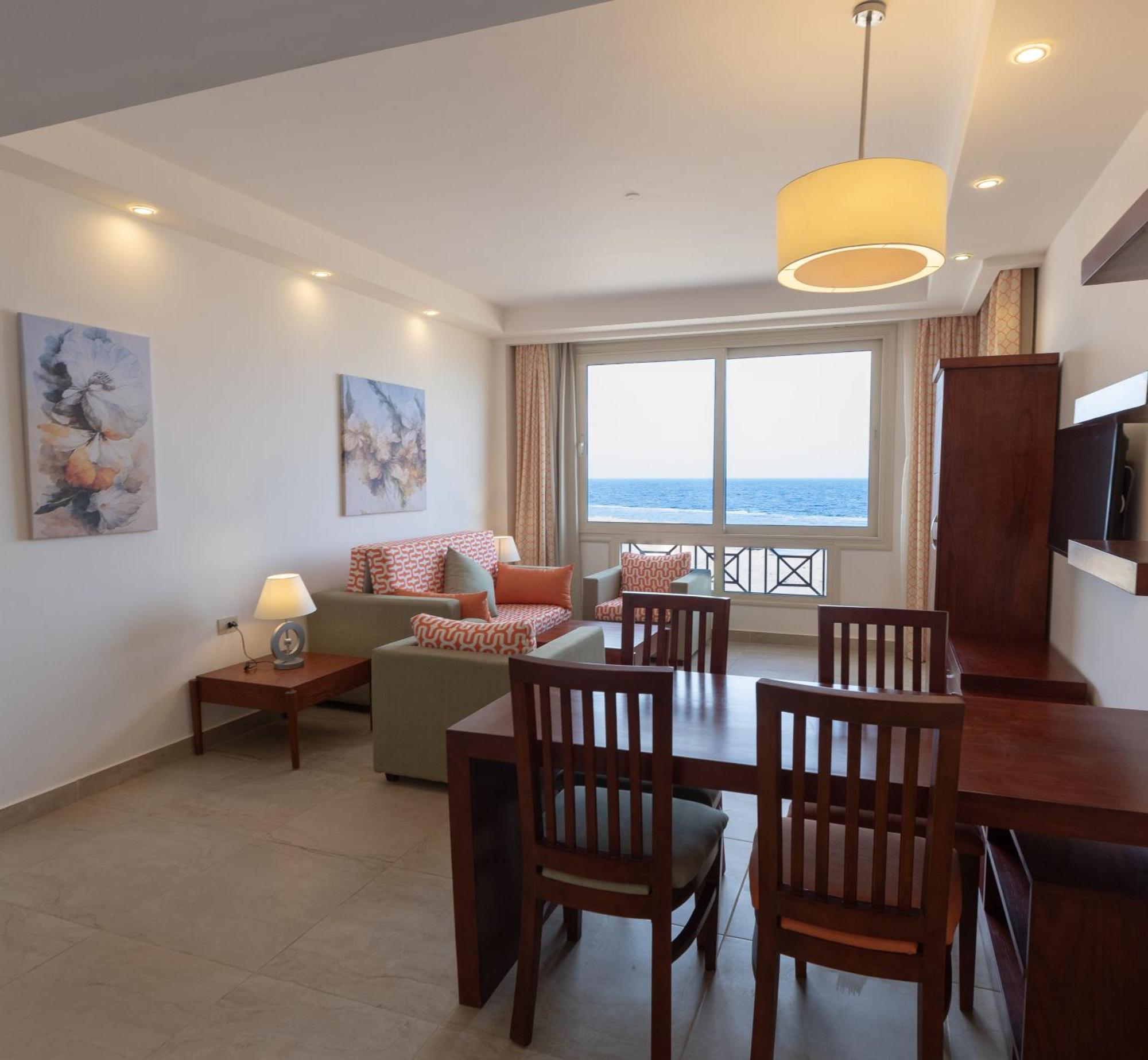 Oyster Bay Beach Resort Abu Dabab Eksteriør bilde